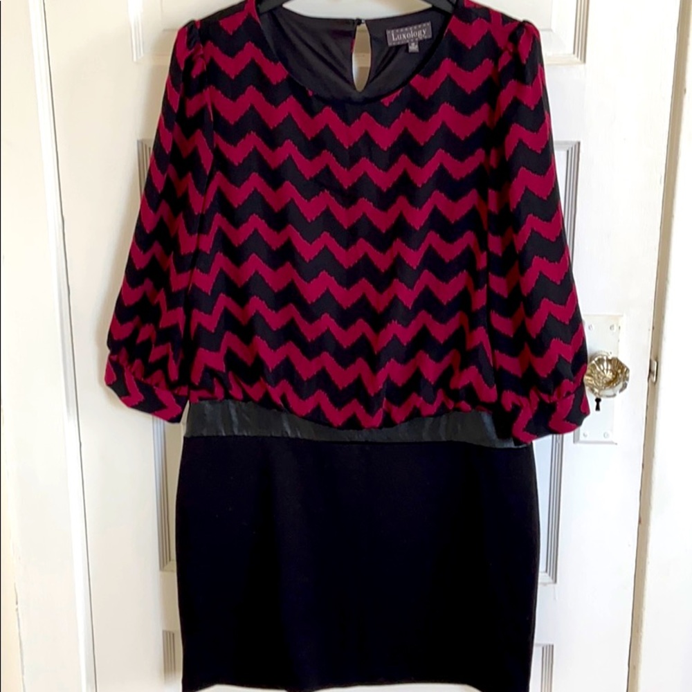 Skirt dress long sleeve